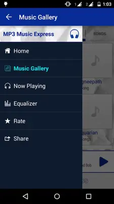 MP3 Music Express android App screenshot 5