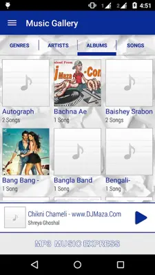 MP3 Music Express android App screenshot 7